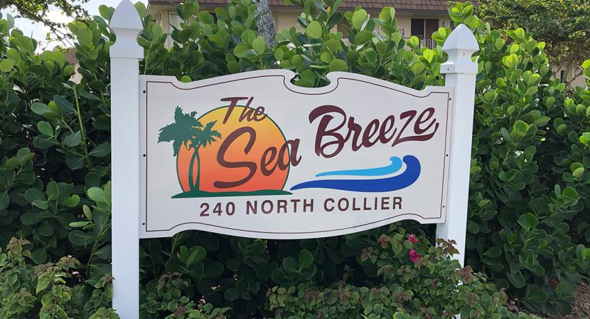 Sea Breeze sign